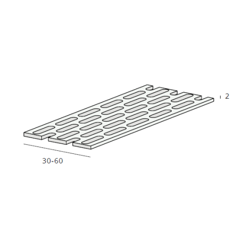 Heering geperforeerde platprofielen 50x2 mm (1654)