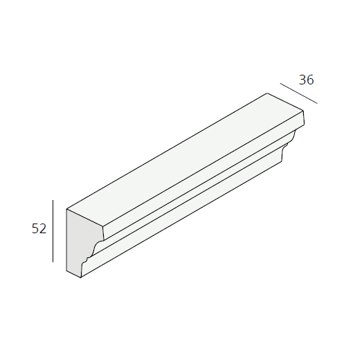 Unipanel sierlijst