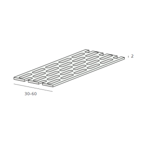 Heering geperforeerde platprofielen 30x2 mm (1634)