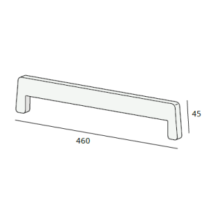 Lignodur kunststof eindkap 460 mm (7208)