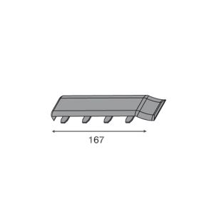 Novicell koppelstuk 167 mm voor 4010 (4011)