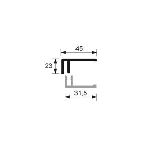 Novicell eindprofiel 18 mm (4015)